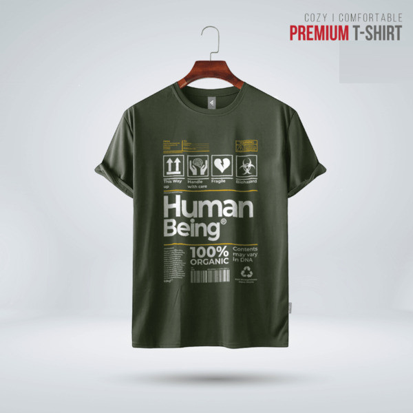 Mens Premium T-Shirt - Human Being